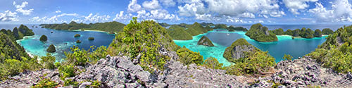 Wayag - Panorama