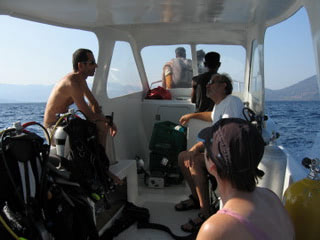 Tauchboot von Alor Divers
