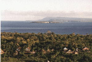 The islands in front of Bira