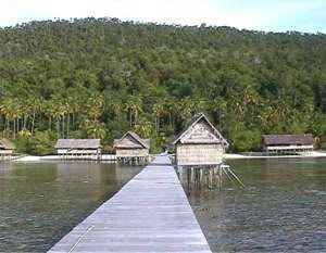 Blick auf das Resort