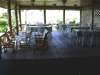 Veranda of Maleo Cottages