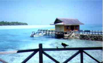 dive shop of Nabucco Island Resort