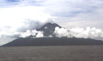 Blick auf Pulau Siau