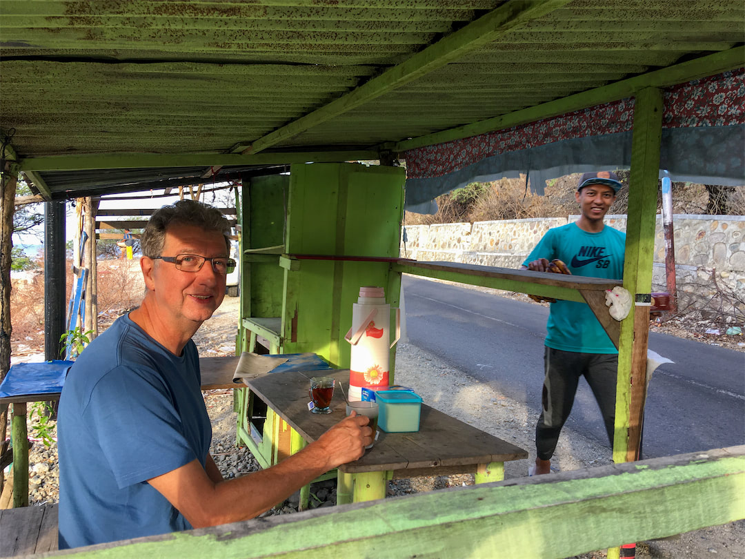 A snack at the roadside