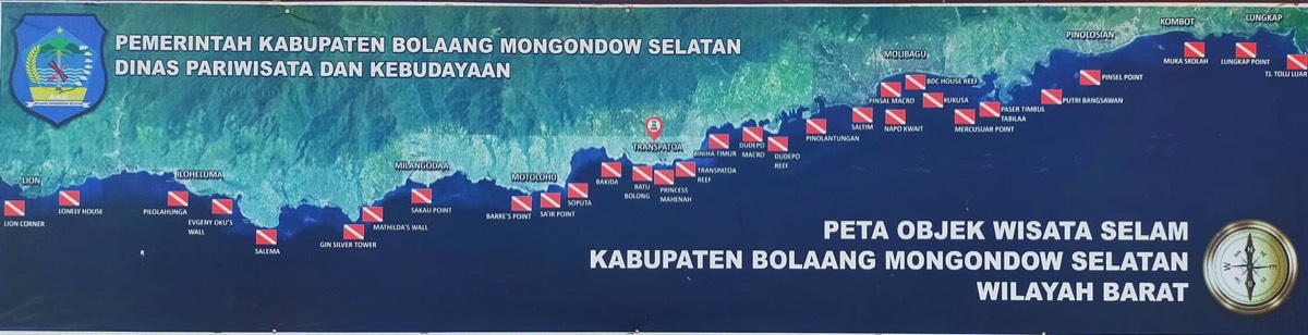 Dive Sites in Bolsel