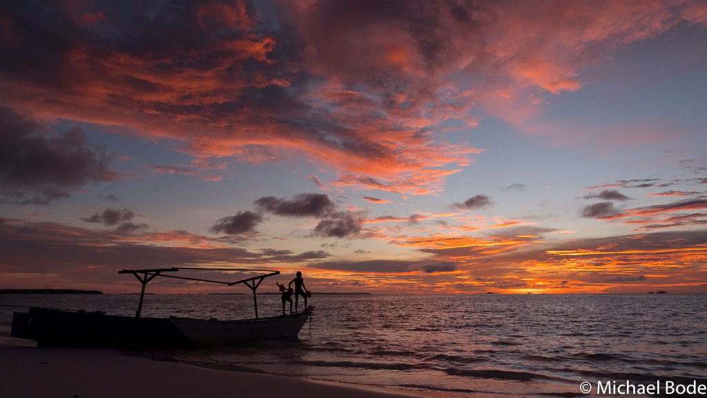 Abendstimmung am Pasir Panjang