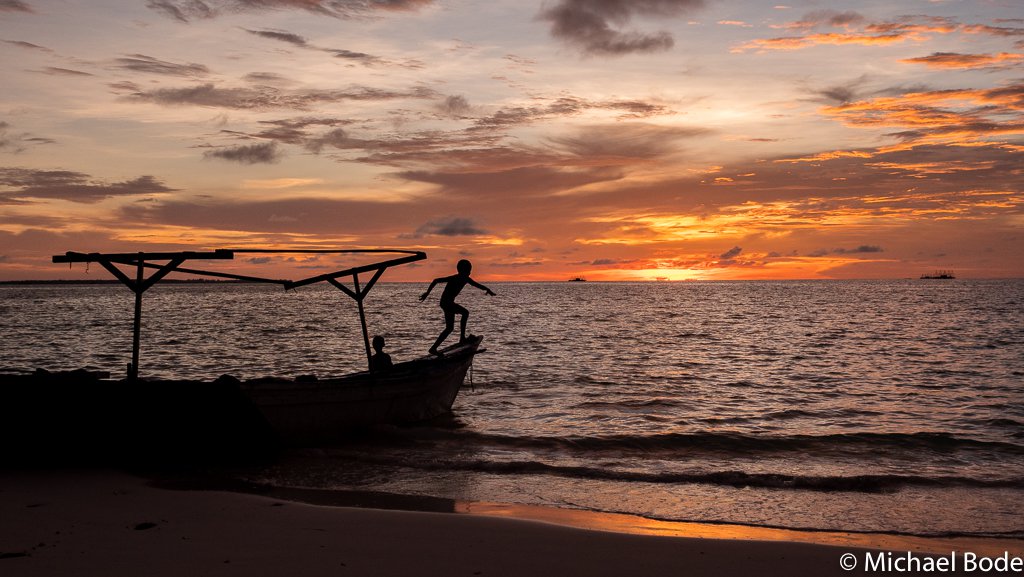 Kei Islands: Sunset at Pasir Panjang