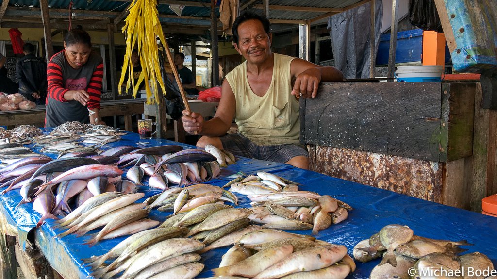 Tual fish stall