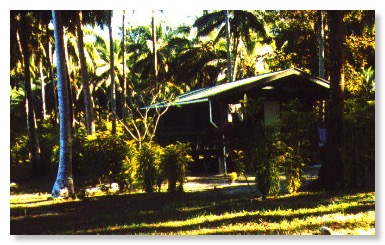 Bungalow im Uepi Resort