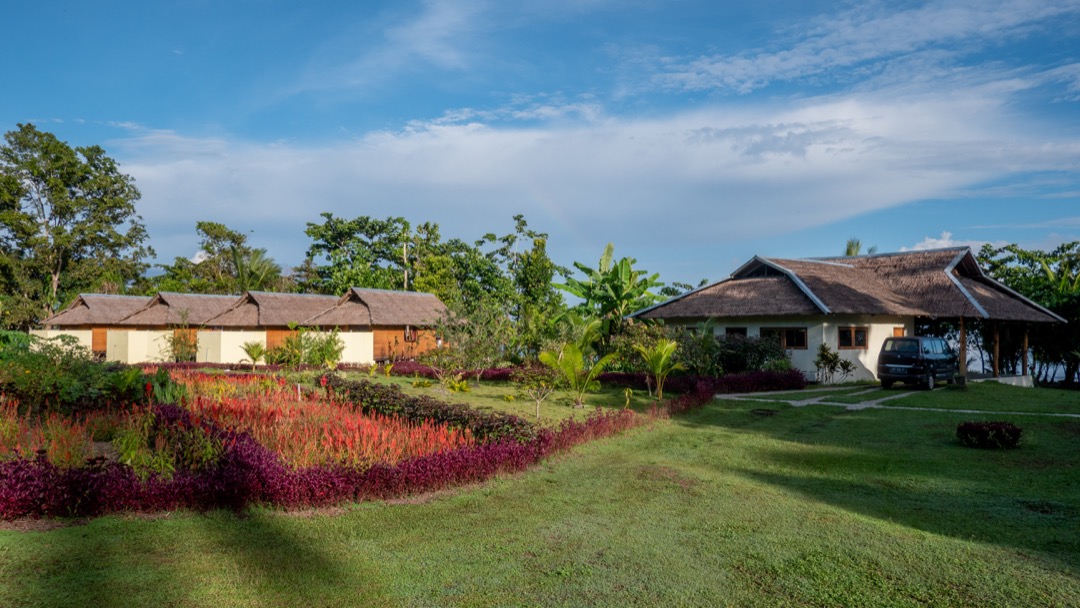 Nakaela Lodge. View from the Garden