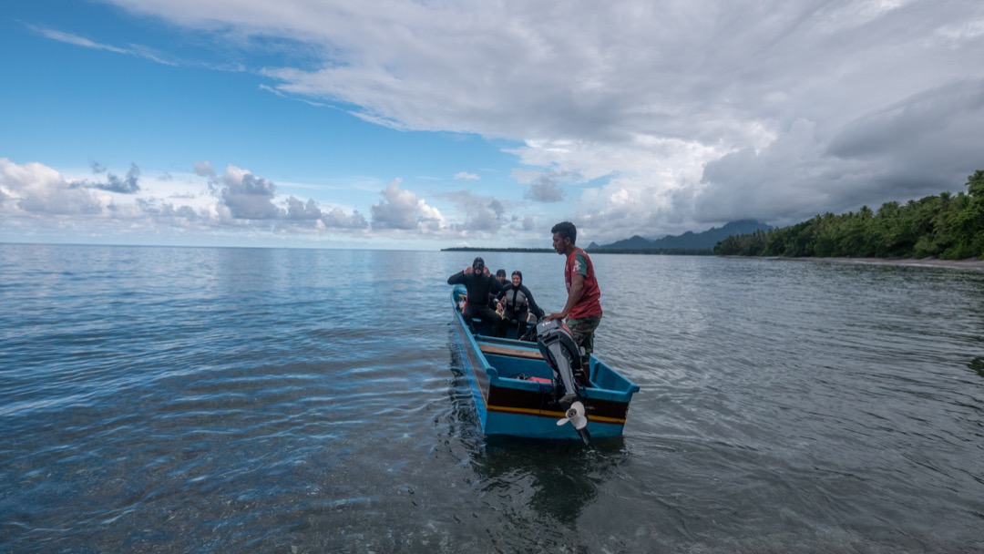 Nakaela. Old Dive Boat