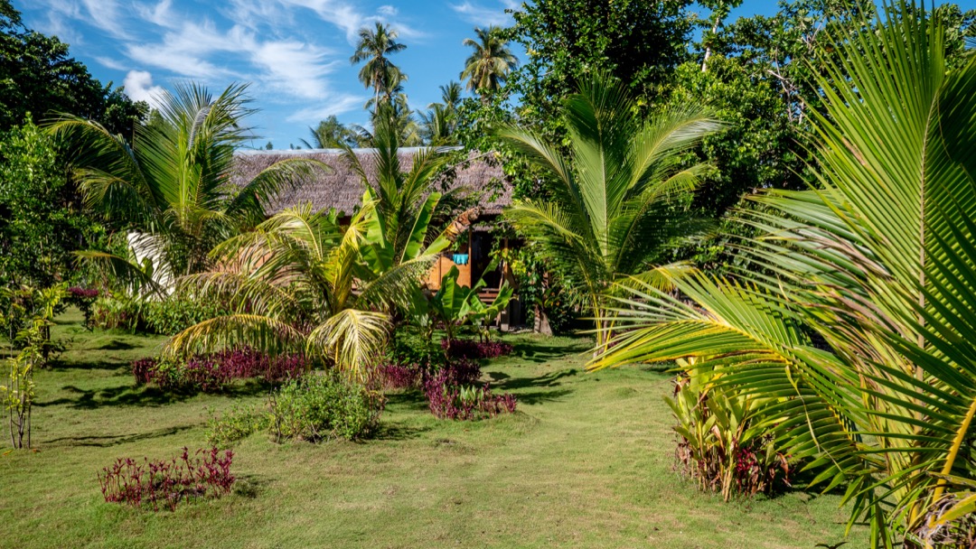 Nakaela Lodge. Garten