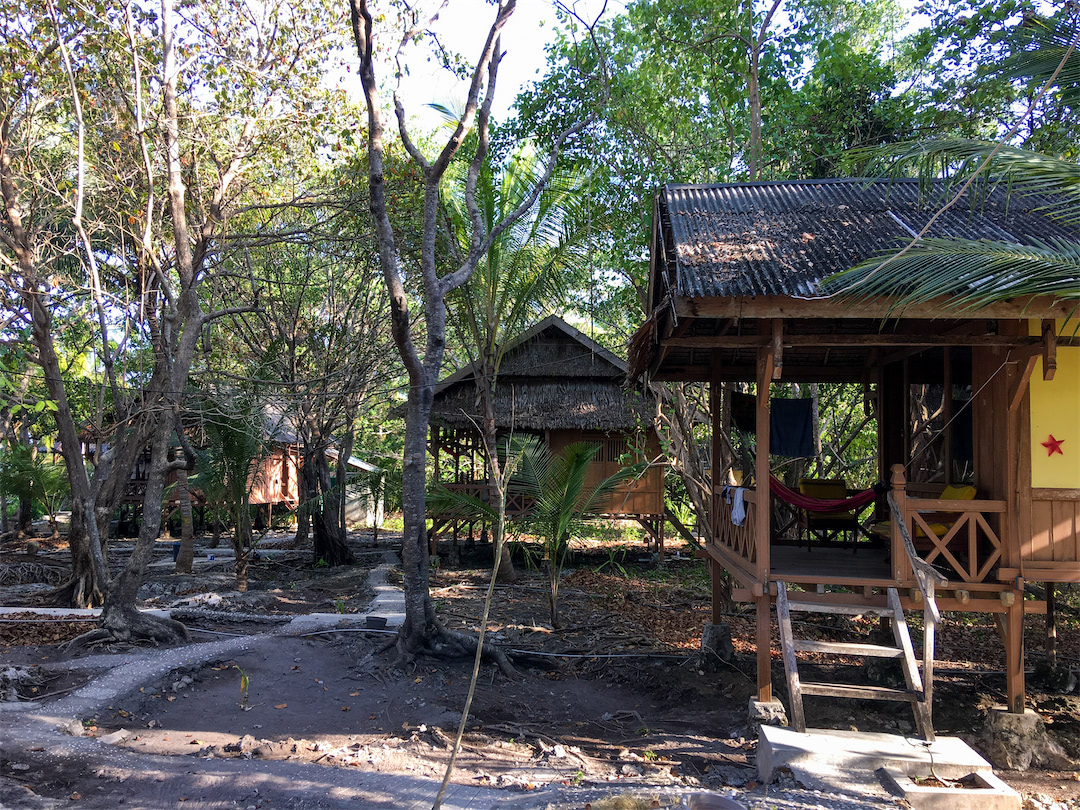 Hoga Island Dive Resort view