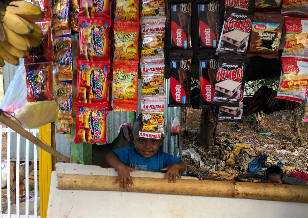 Food stall on the roadside