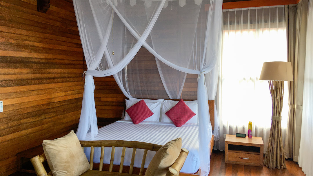 Marind Dive bungalow interior