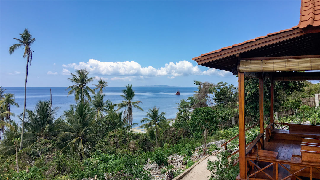 Marind Dive Blick aufs Meer