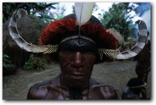 Papuan from the Baliem Valley